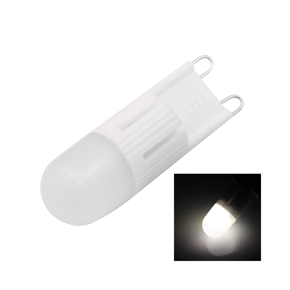 Wewoo - Ampoule blanc G9 2W Lumière 80-100LM 1 Haute Puissance LED Dimmable En Céramique Ampoule, AC 220V - Ampoules LED