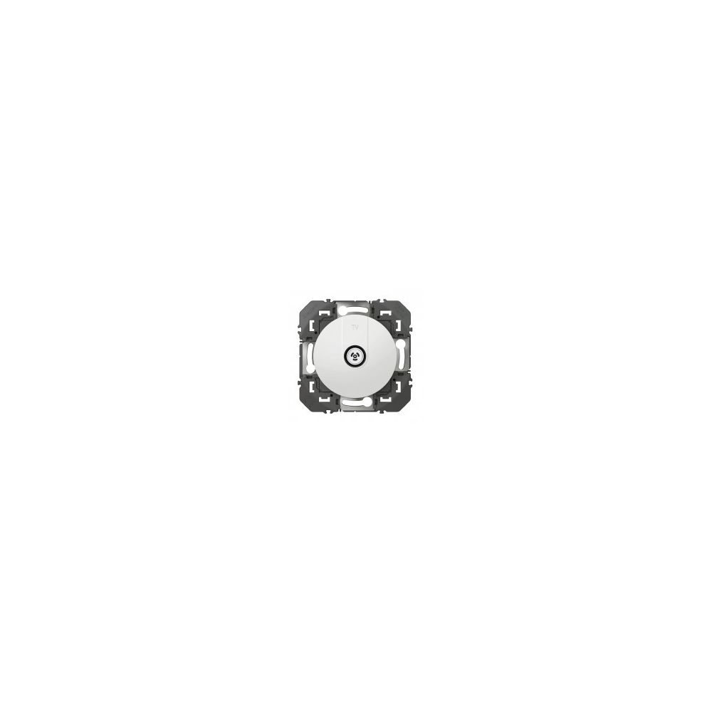 Legrand - Prise TV simple étoile blindée Dooxie - Blanc - 600351 - Legrand - Fiches électriques
