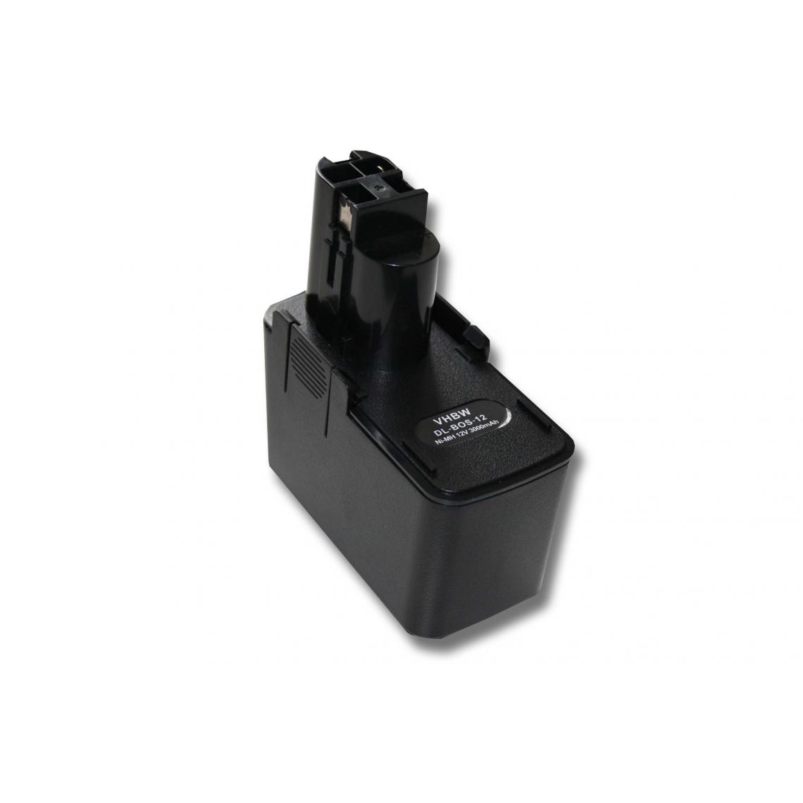 Vhbw - vhbw Batterie compatible avec Bosch PSR 12VES outil électrique (3000mAh NiMH 12 V) - Accessoires vissage, perçage