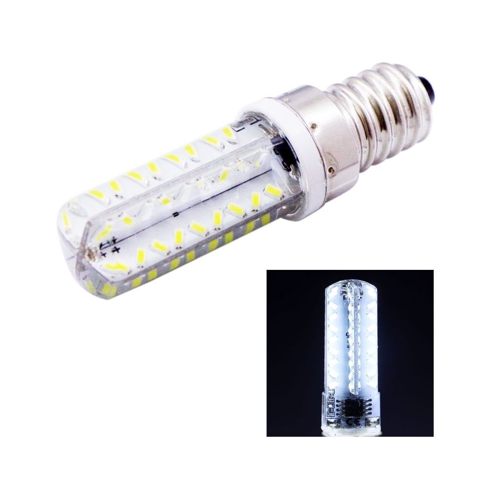 Wewoo - Ampoule E14 3.5W lumière blanche 200-230LM 72 LED SMD 3014 de maïs, luminosité réglable, AC 220V - Ampoules LED