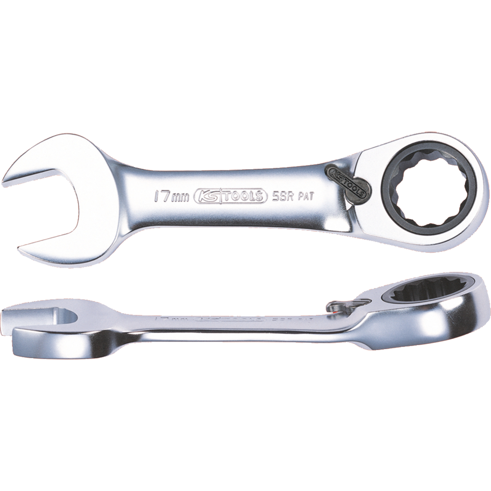 Ks Tools - Mini clé mixte a cliquet réversible CHROMEplus, 72 dents, 19 mm KS Tools 503.4642 - Clés et douilles