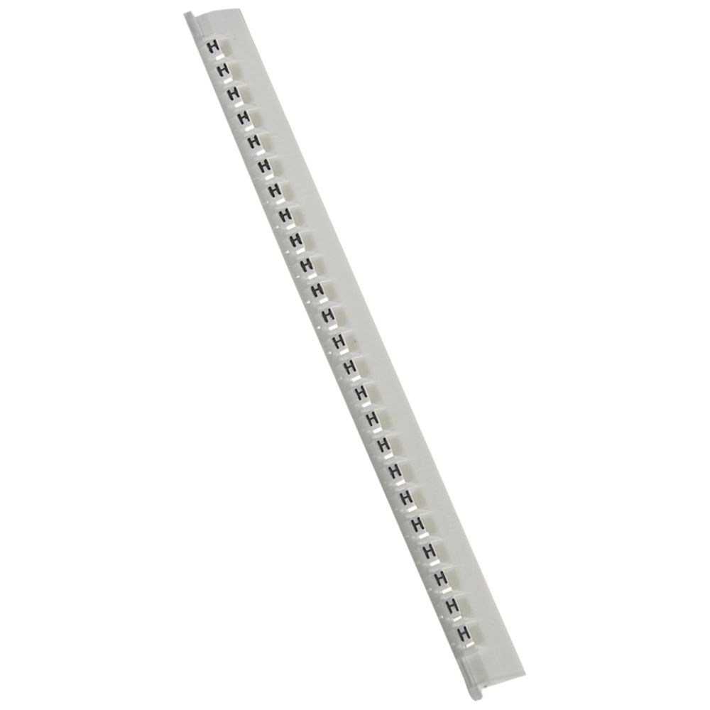Legrand - repère legrand memocab - lettre h - blanc - largeur 2.3 mm - Accessoires de câblage