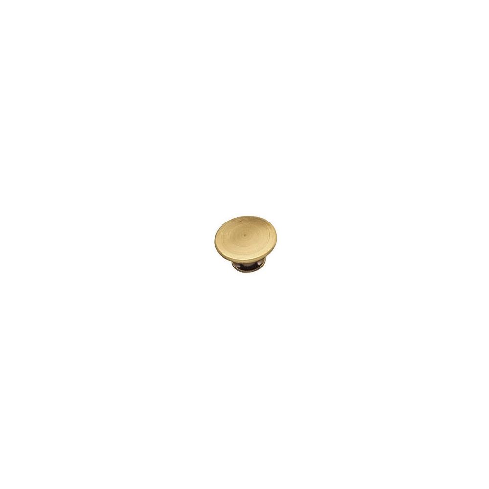 Dubois Sas - Bouton lentille laiton - Hauteur : 13 mm - Diamètre : 20 mm - DUBOIS - Poignée de meuble