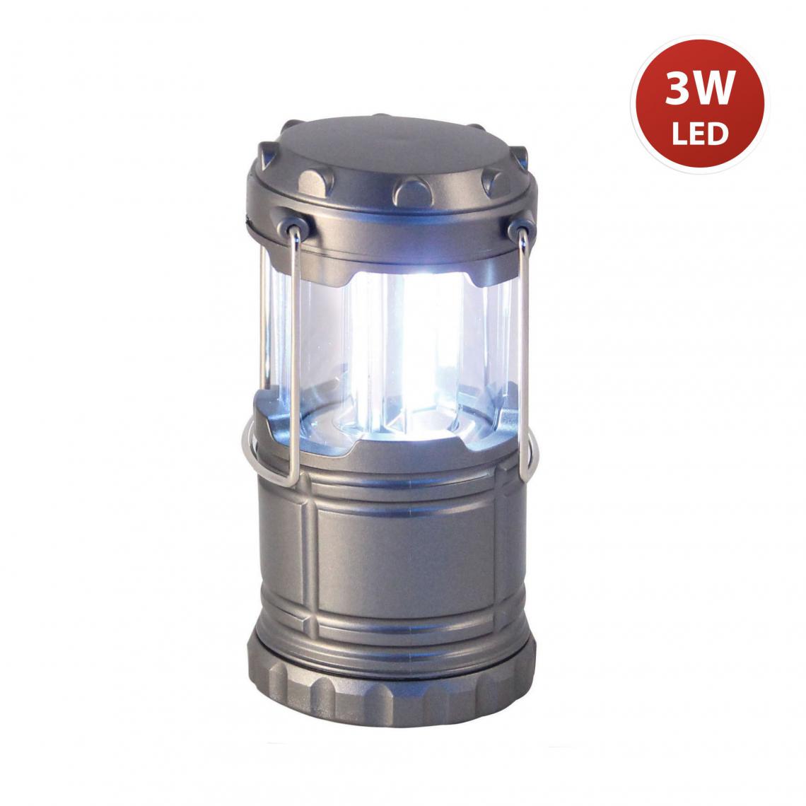 Velamp - PUSHUP: Mini-lanterne 3AAA - Lampes portatives sans fil