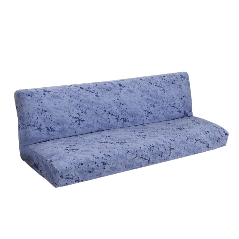 marque generique - Housse de canapé élastique 4 tailles bleu sans accoudoir 150-200cm - Tiroir coulissant
