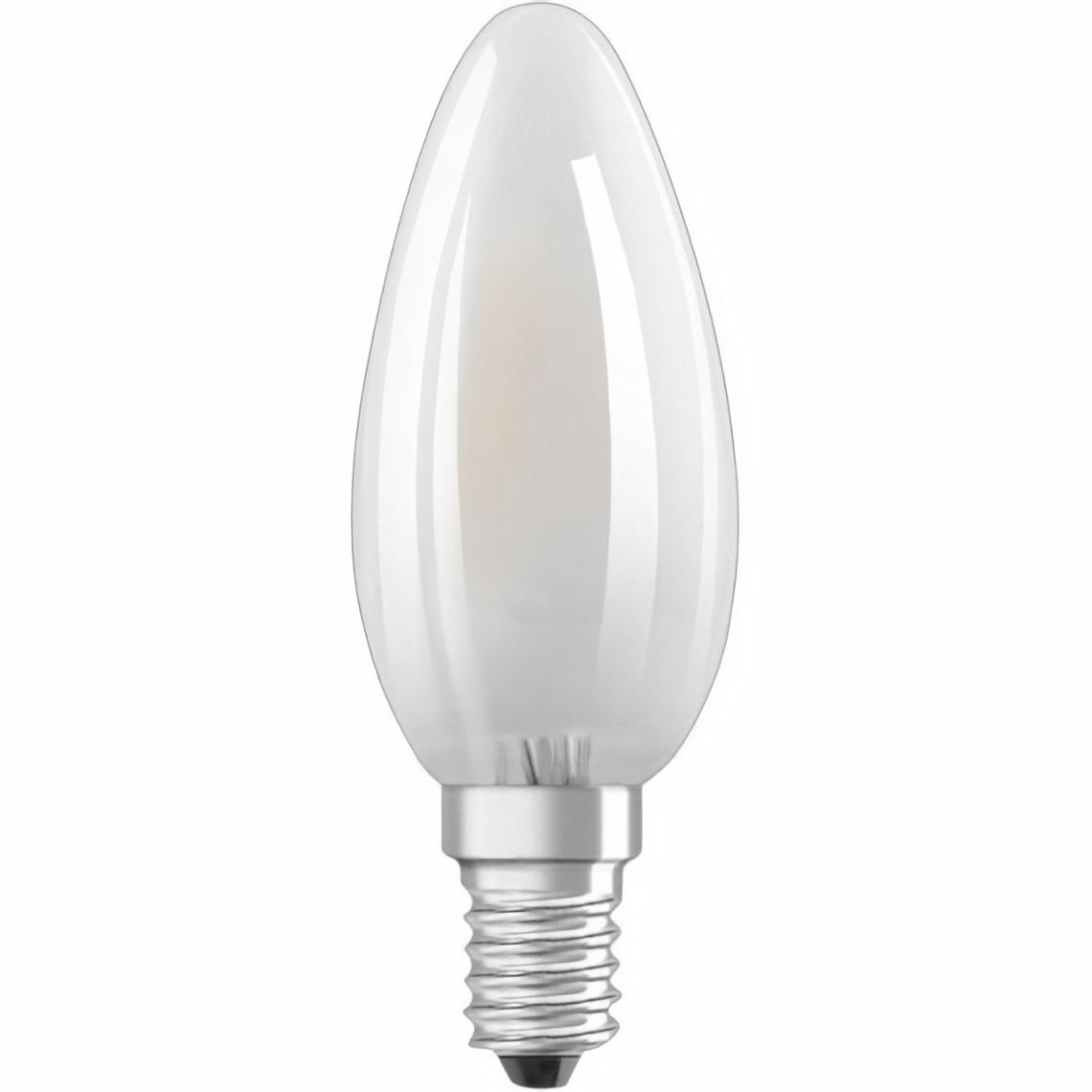 Osram - OSRAM Ampoule LED Flamme verre dépoli 2,5W=25 E14 chaud - Ampoules LED