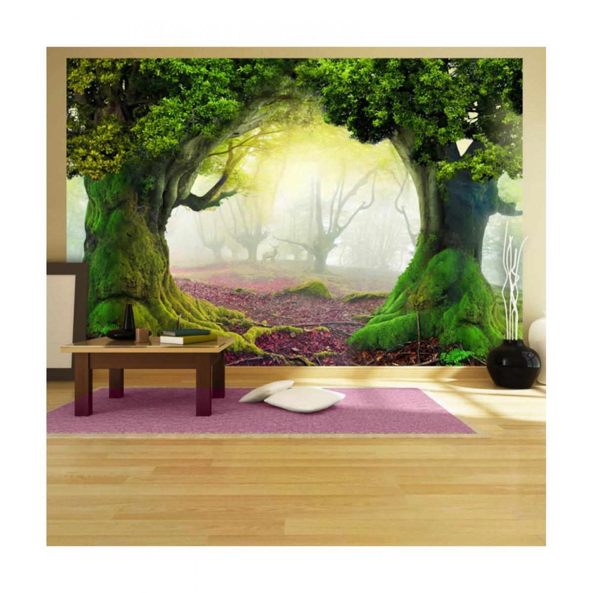 Artgeist - Papier peint - Enchanted forest 100x70 - Papier peint
