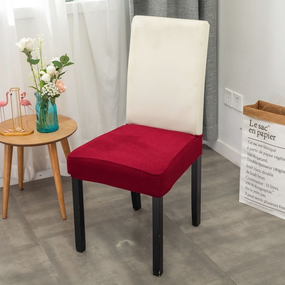 marque generique - housse de chaise extensible lavable housse de tabouret de siège pour salle à manger - Tiroir coulissant