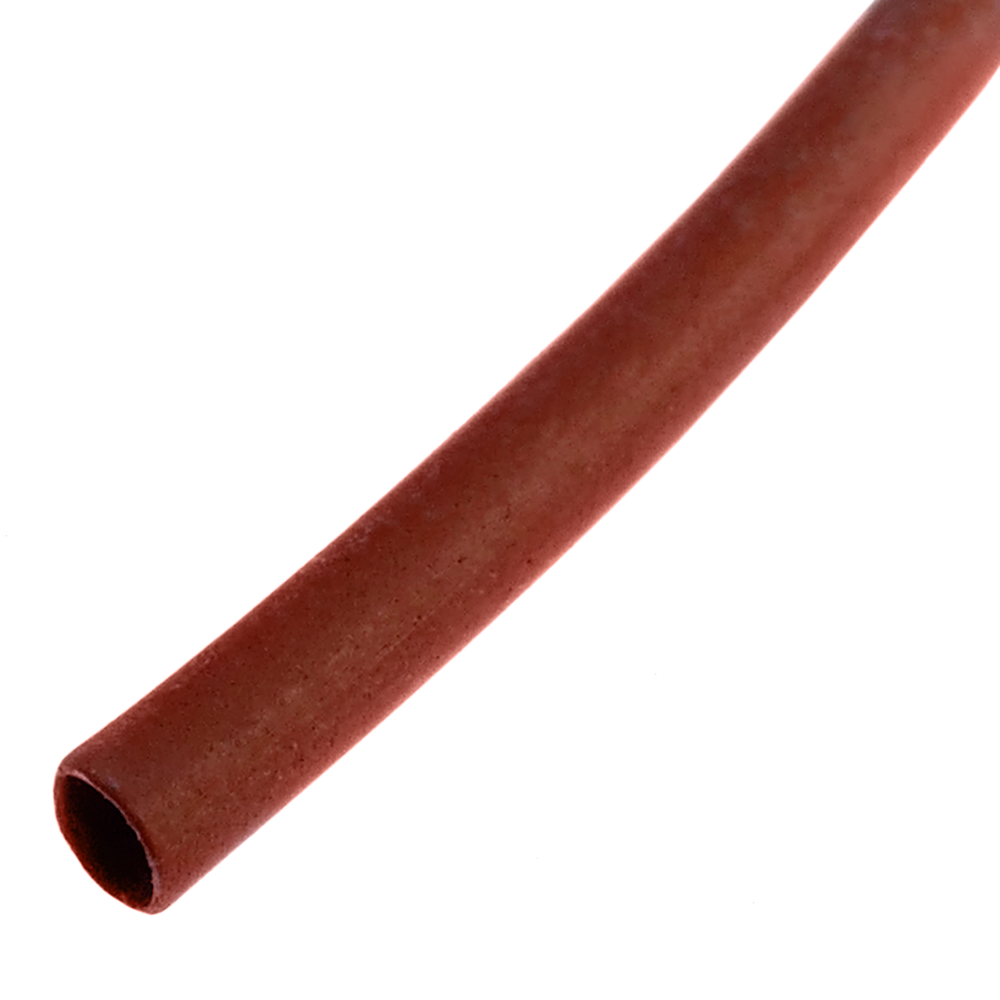 Bematik - Chaleur rouge gaine rétractable de 1,6 mm en rouleau de 3m - Fils et câbles électriques