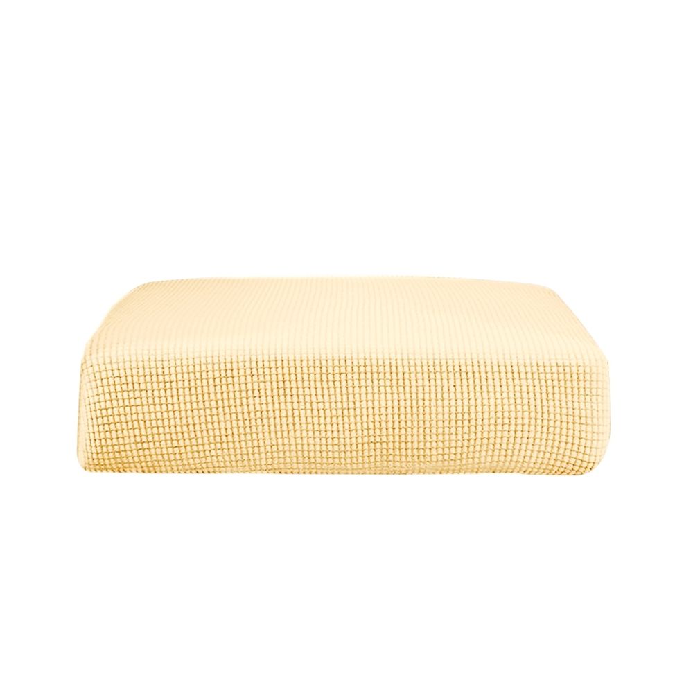 marque generique - canapé coussin futon housse de canapé canapé housse protecteur crème_size l - Tiroir coulissant