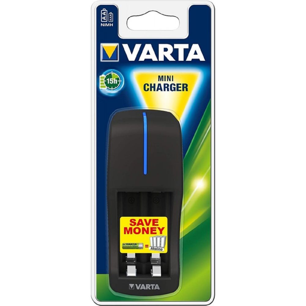 Varta - Chargeur Mini sans accu 1600 mAh - Chargeurs de piles