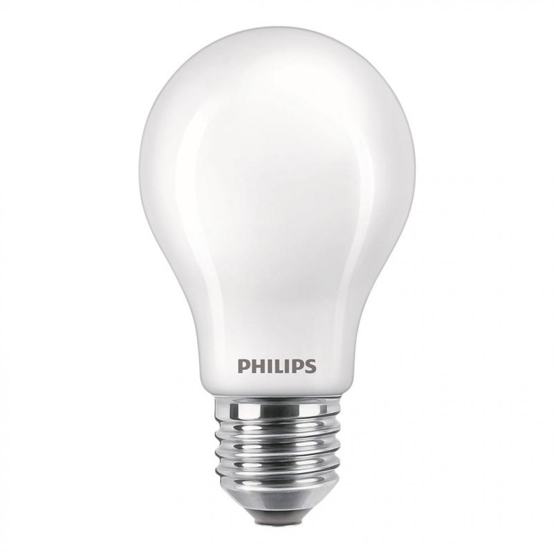 Philips - Lot de 2 ampoules LED standard E27 en verre EQ75W - Ampoules LED