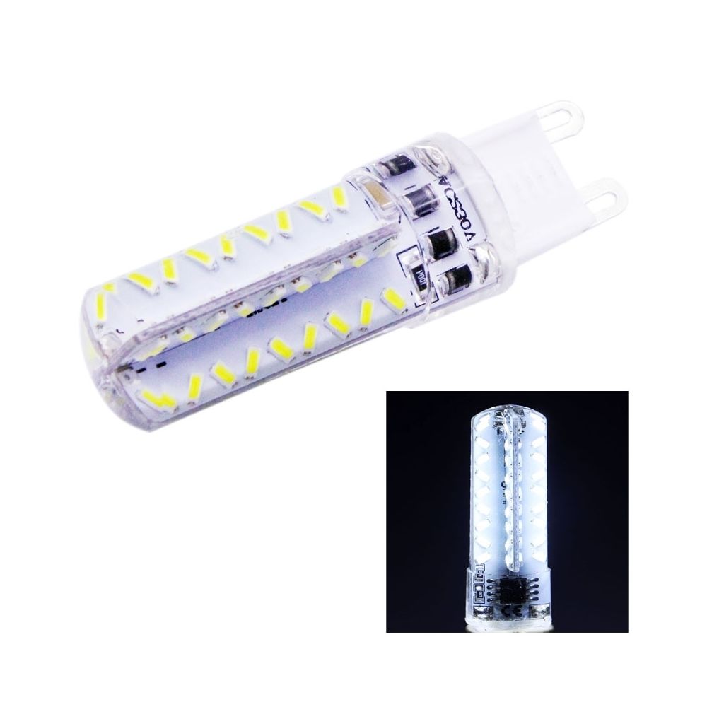 Wewoo - Ampoule blanc G9 3.5W lumière 200-230LM 72 LED SMD 3014 de maïs, luminosité réglable, AC 220V - Ampoules LED