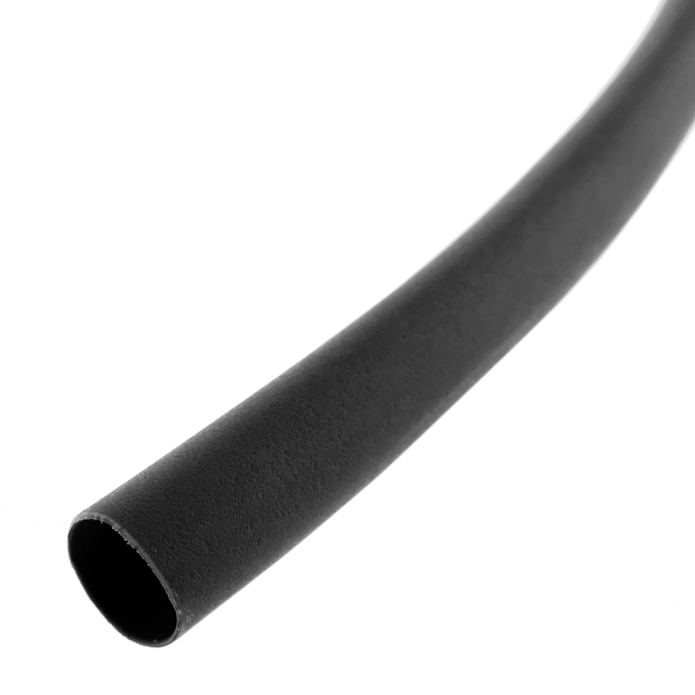 Bematik - Gaine thermorétractable noire de 3,2 mm rouleau de 3m - Fils et câbles électriques