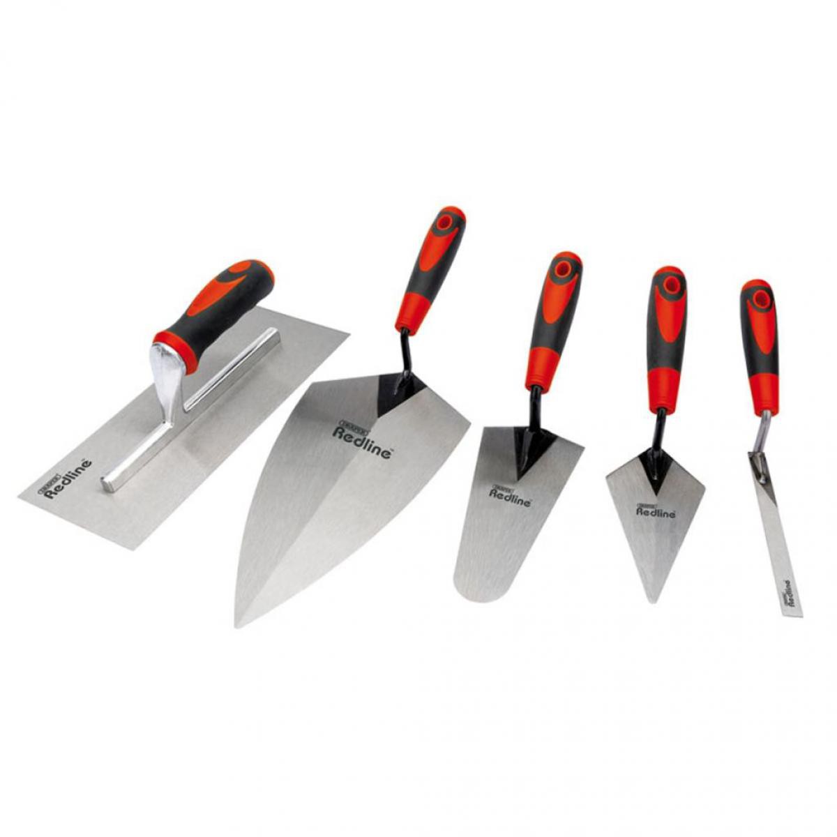 Draper Tools - Draper Tools Ensemble de truelle 5 pièces en acier au carbone 69153 - Taloches
