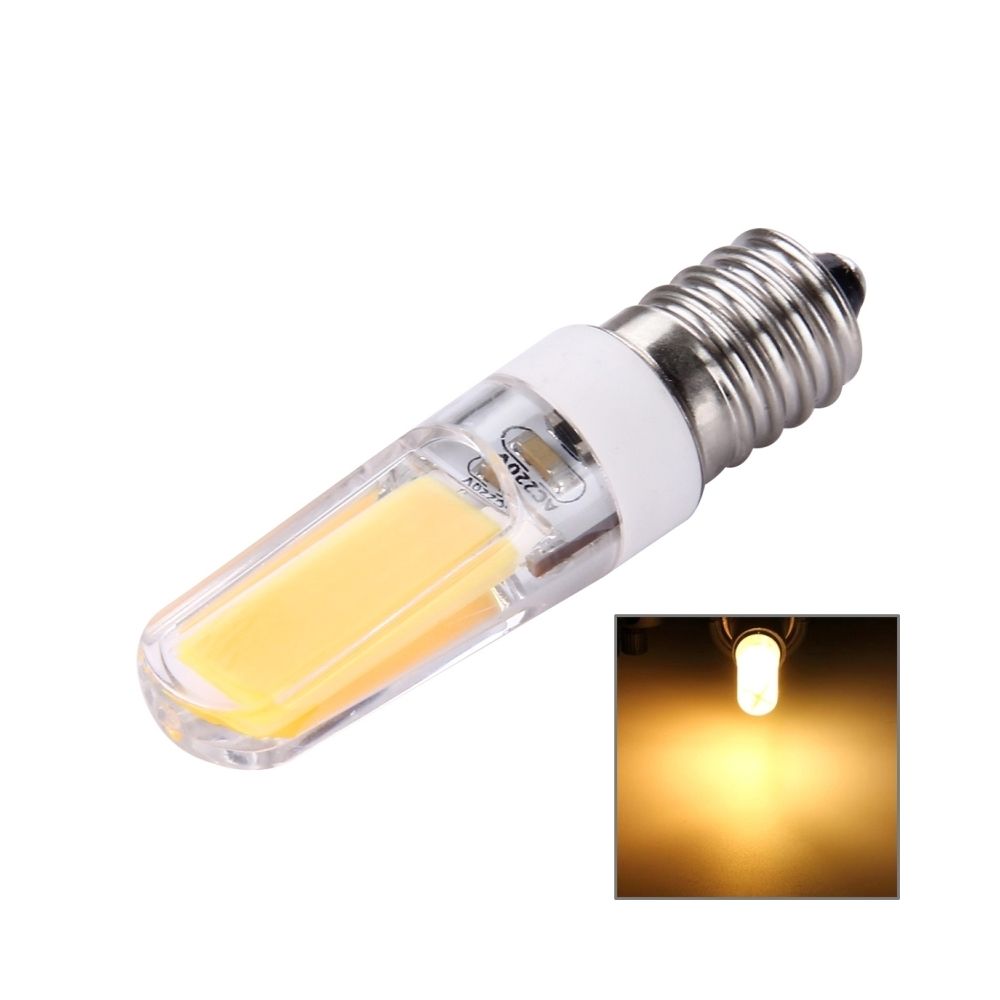 Wewoo - Ampoule blanc pour Halls / Bureau / Accueil, AC 220-240V chaud E14 3W 300LM PC Matériel Dimmable COB LED Lumière - Ampoules LED
