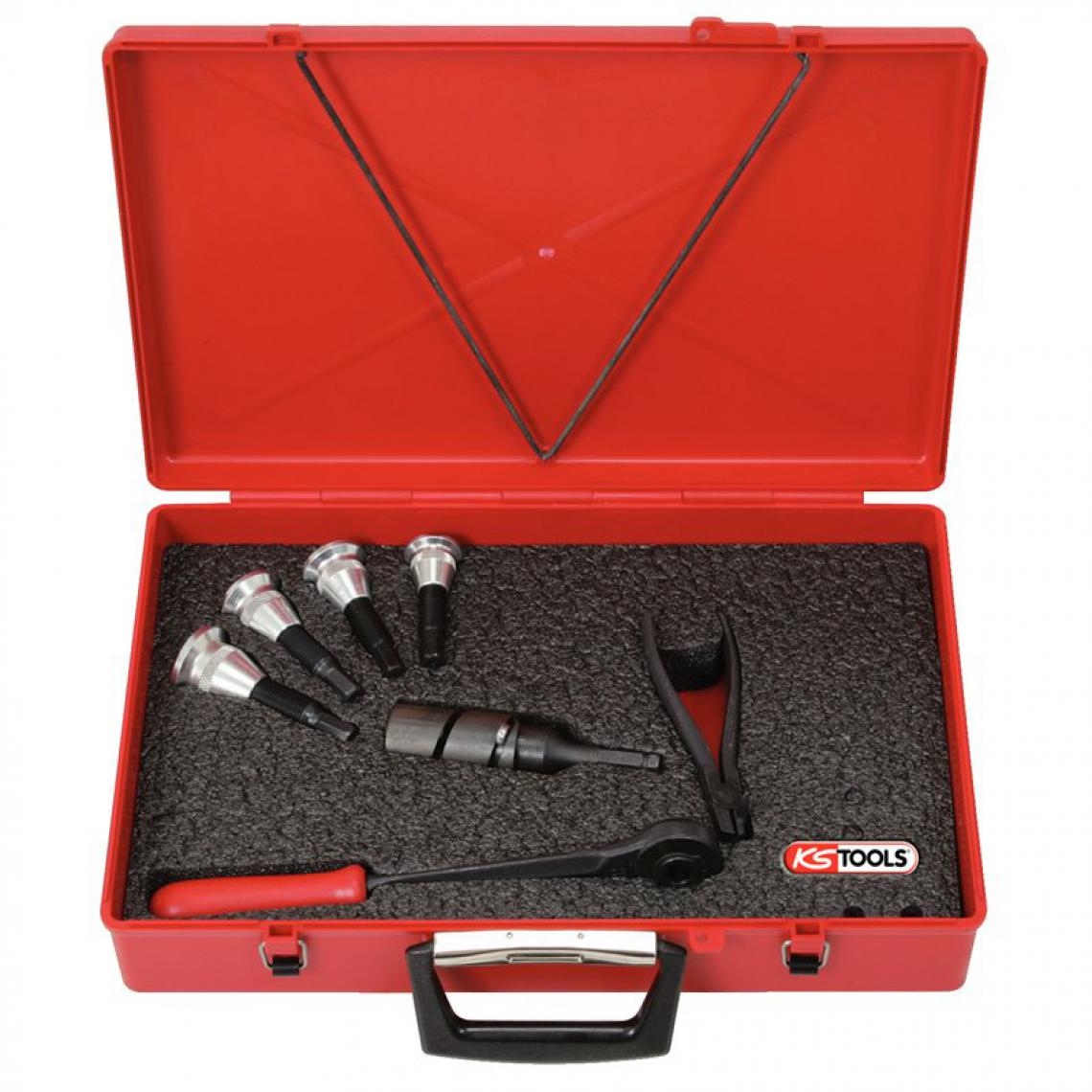 Ks Tools - Appareil à piquage 12-28mm, 8 pcs. - Mastic, silicone, joint