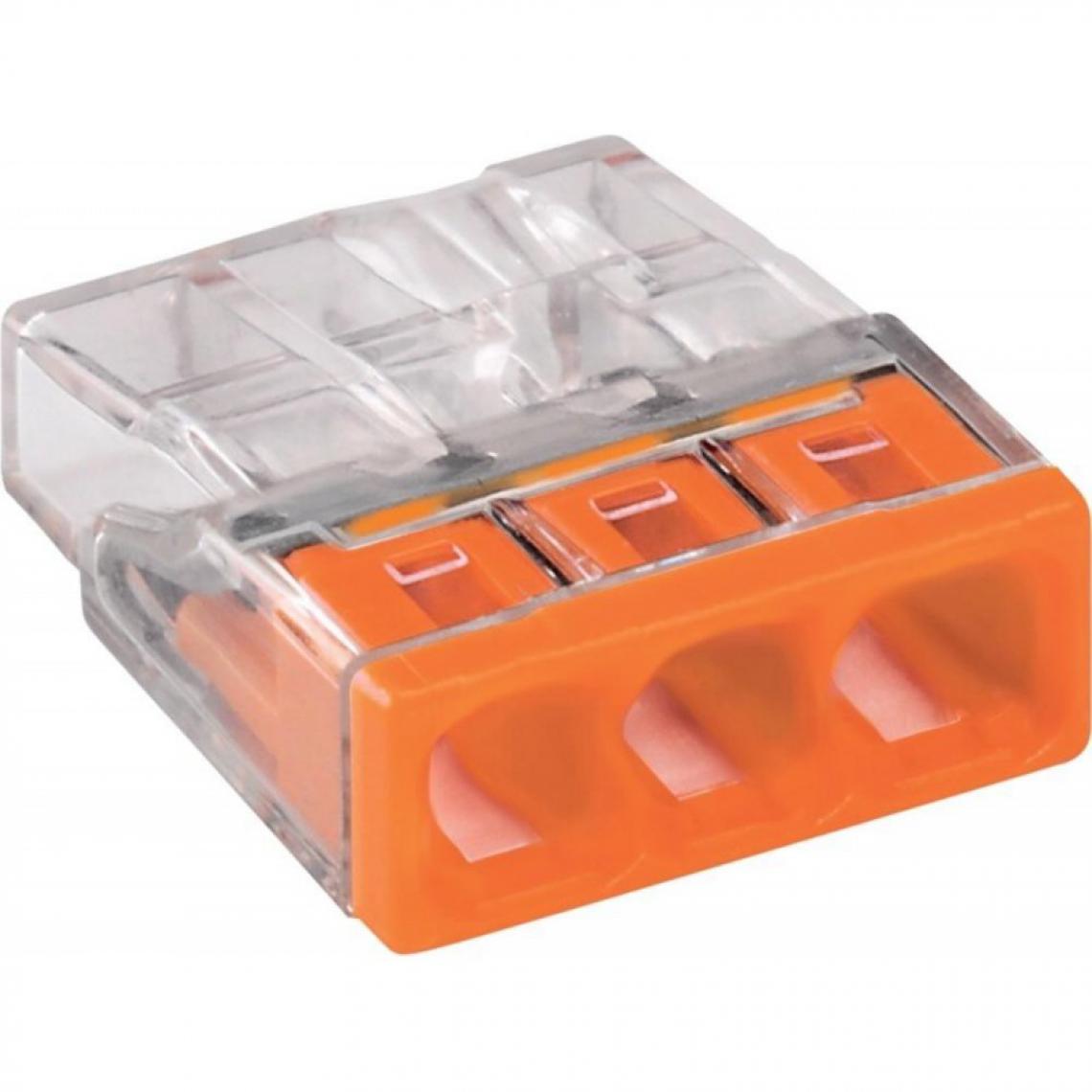 marque generique - Domino 3x0,5-2,5qmm orange - Blocs multiprises