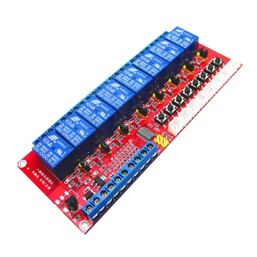 marque generique - Module de relais de verrouillage auto-verrouillage 8 canaux h / l triger de niveau pour arduino 5v - Appareils de mesure