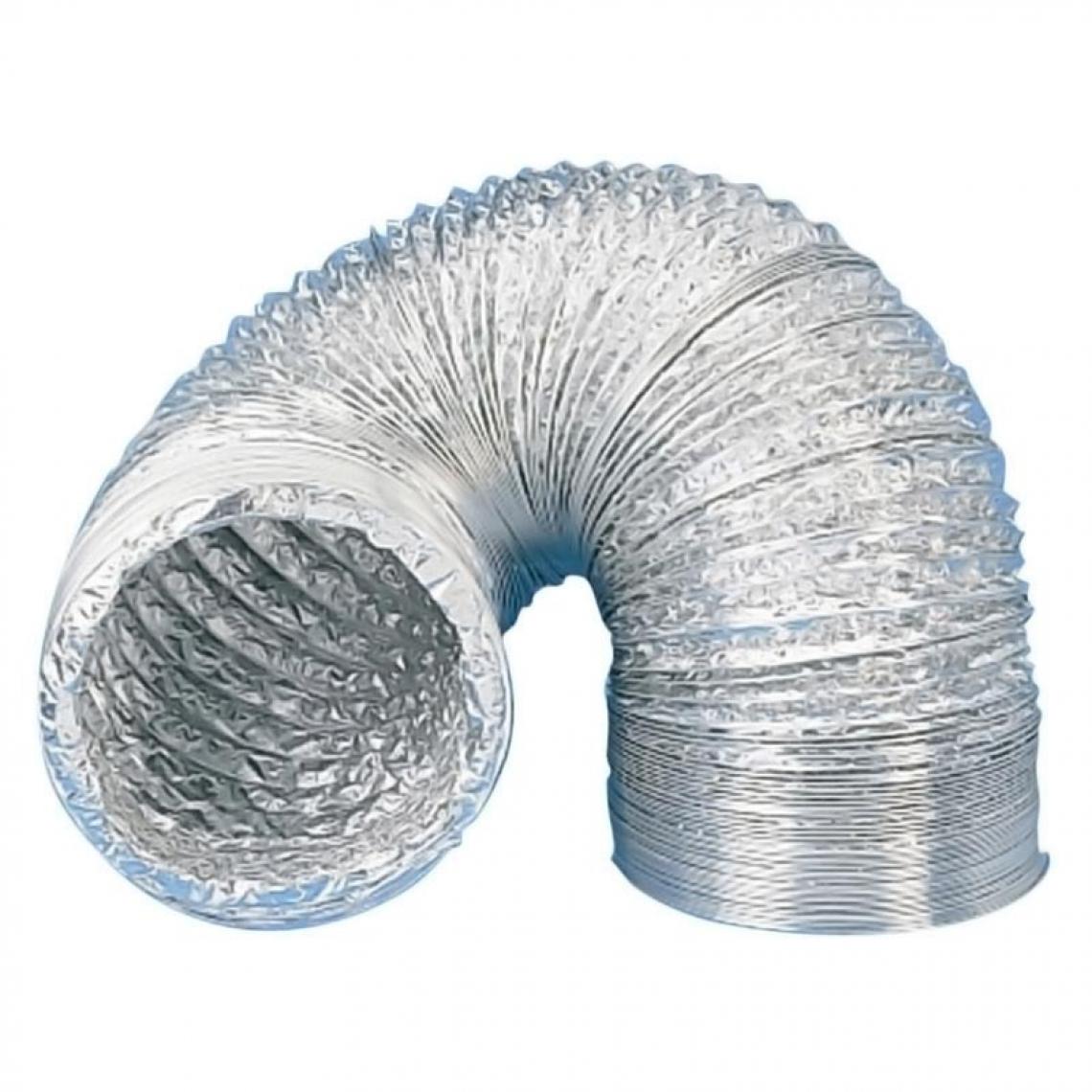 Unelvent - Gaine aluminium souple - Diamètre : 150 mm - UNELVENT - Grille d'aération