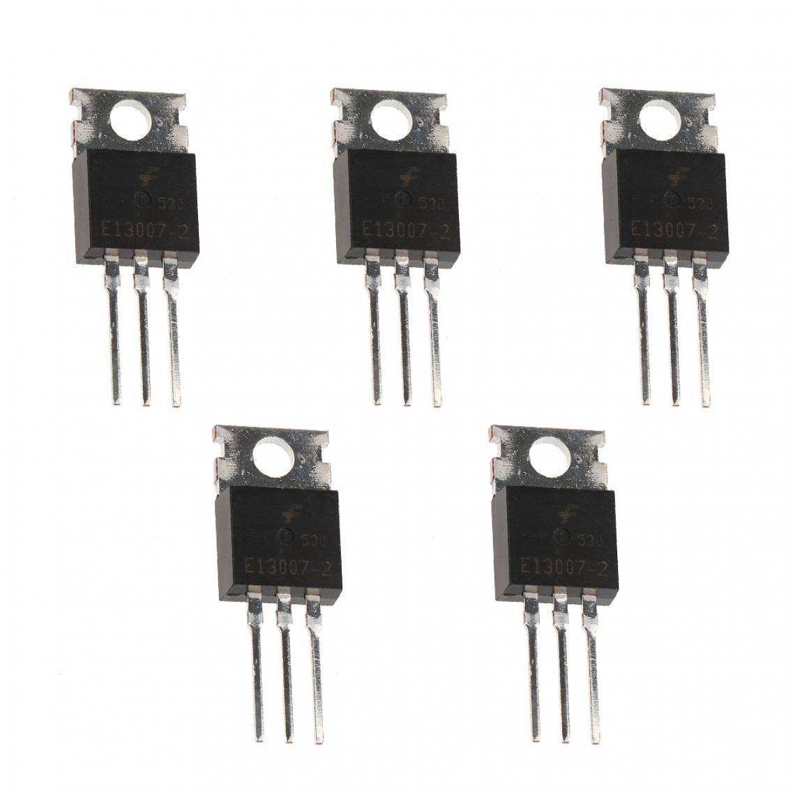 marque generique - 5 Pcs 13007 Transistor De Puissance NPN 13007g Pour Commutation D'alimentation - Appareils de mesure