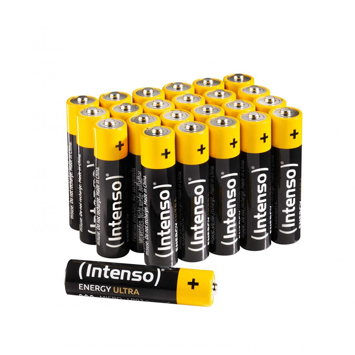 Ina - Pile LR03 (AAA) alcaline(s) Intenso Energy-Ultra 1.5 V 24 pc(s) - Piles standard