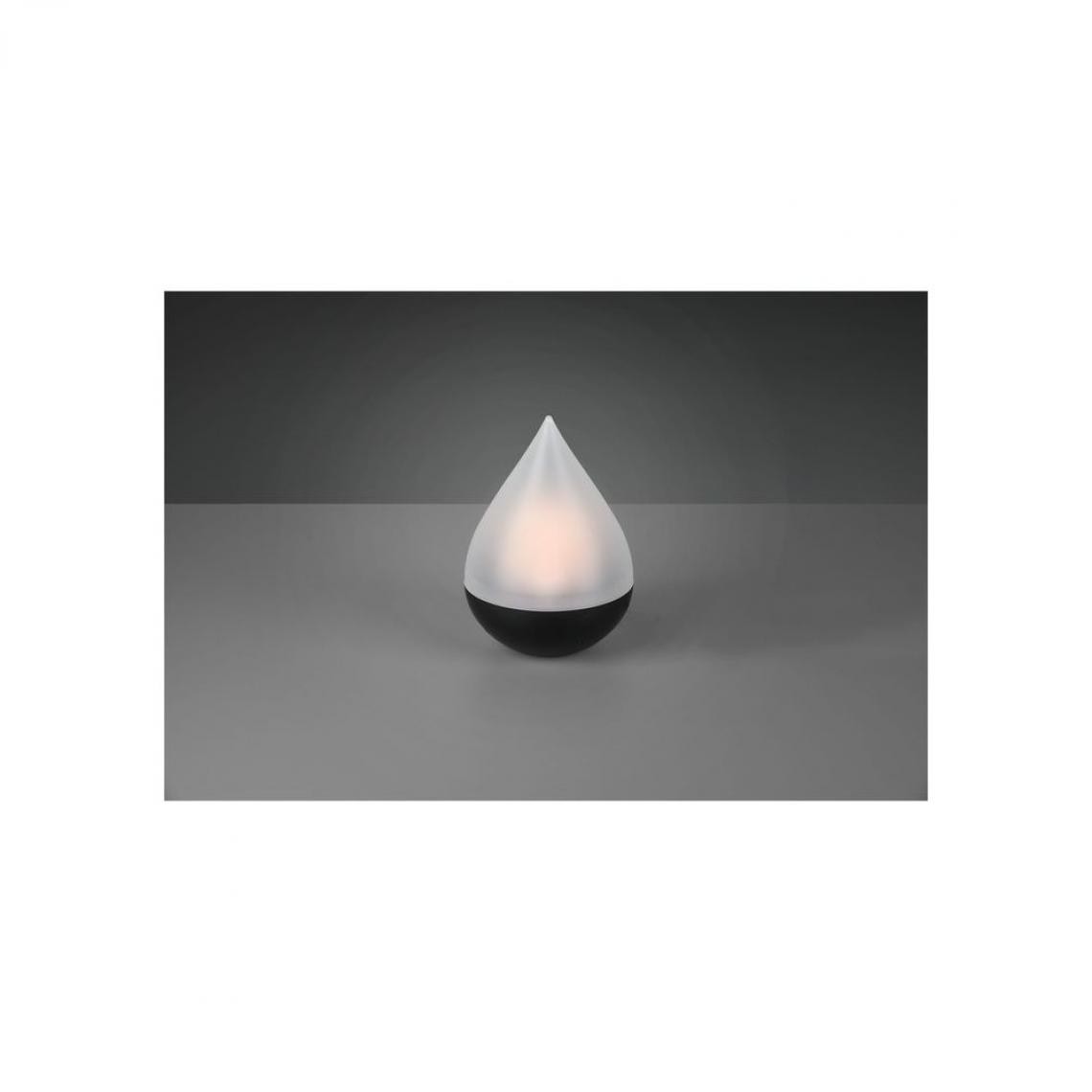 REALITY - Lampe de table Caldera Noir Mat 1x1W SMD LED - Lampes portatives sans fil