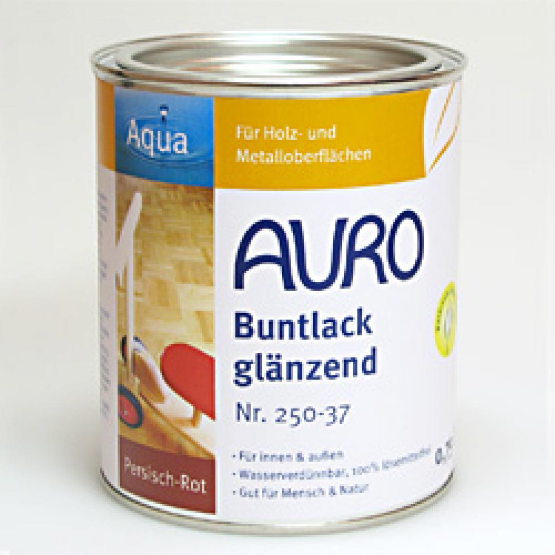 Auro - Laque brillante Aqua n°250 - AURO (Coloris : Blanc) - Peinture intérieure