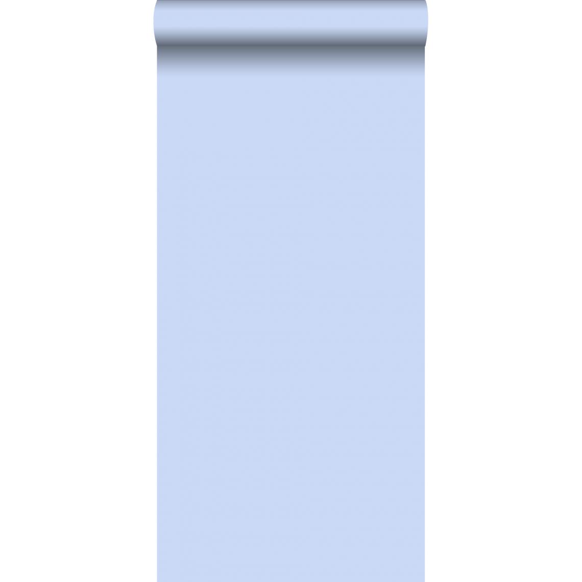 ESTAhome - ESTAhome papier peint uni bleu clair - 137012 - 53 cm x 10,05 m - Papier peint