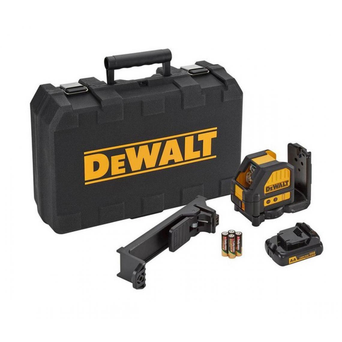 Dewalt - DeWalt - Niveau laser en croix automatiques portée 20m à batteries - DCE088LR - Mètres