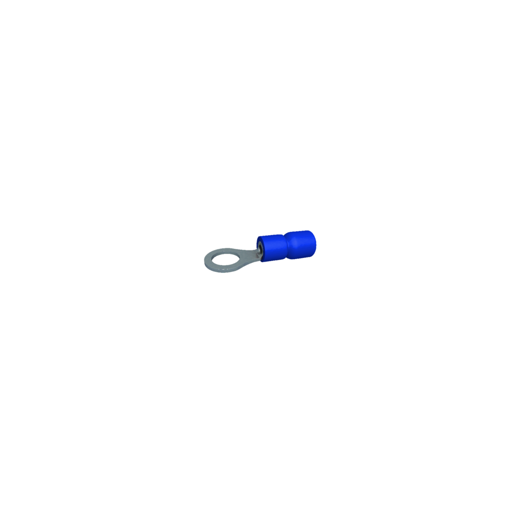 Bizline - cosses rondes trou de 3 bleu - boite de 100 - Accessoires de câblage