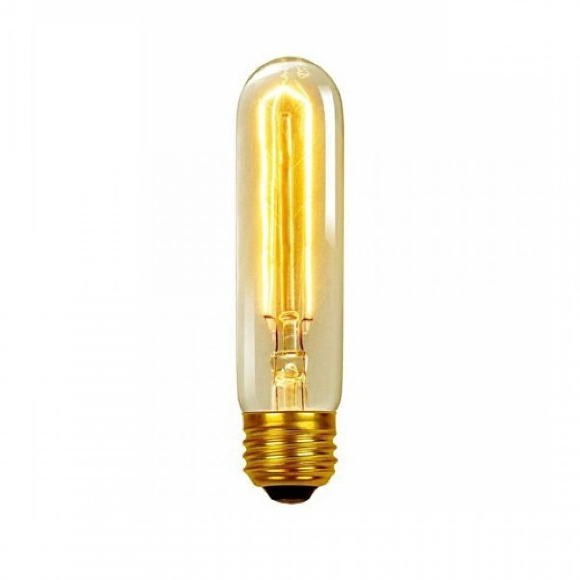 Wewoo - E27 40W rétro Edison ampoule filament Vintage à incandescenceAC 220V T10 - Ampoules LED
