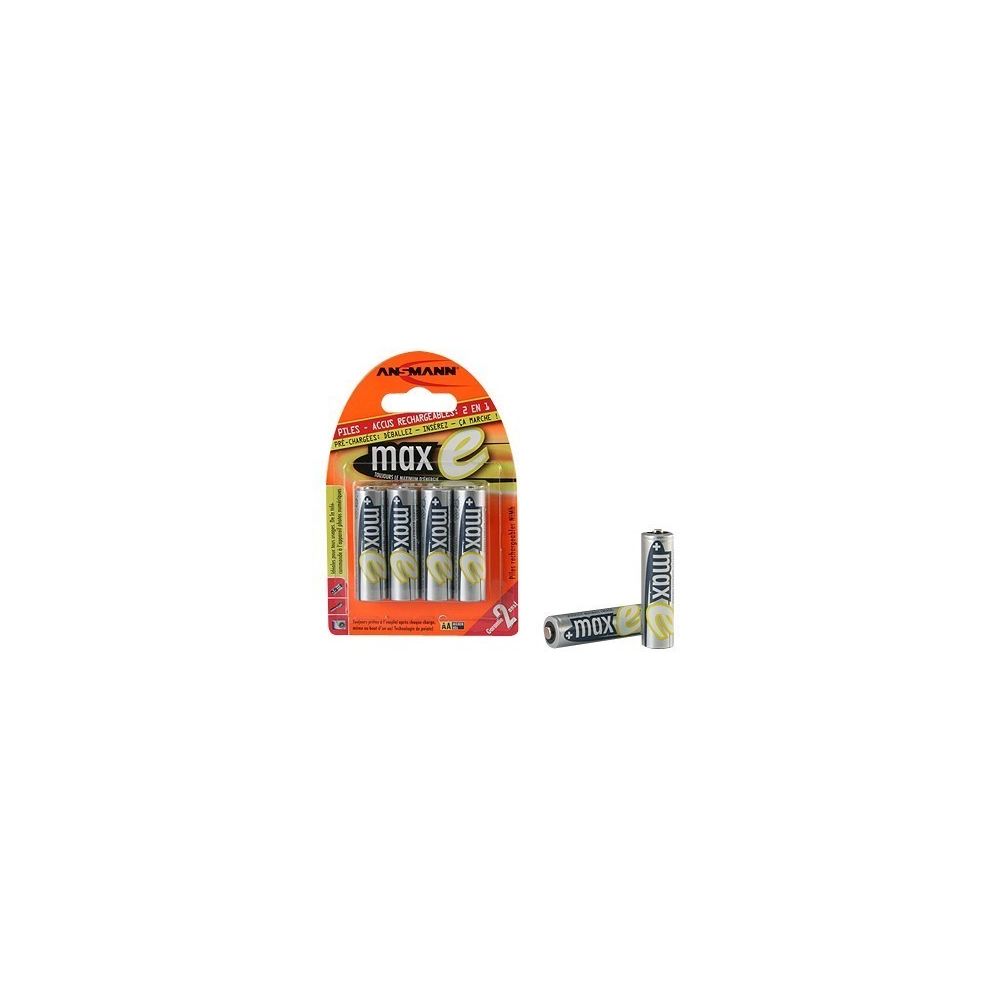 Abi Diffusion - ANSMANN Batteries 5035442 HR6 / AA blister de 4 - Piles standard