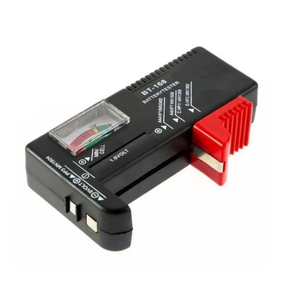 Cstore - BT168 Vérificateur testeur universel de batterie pour AA AAA C D 9V 1.5V pile bouton - Piles standard