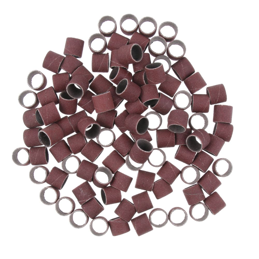 marque generique - 100 pièces ponçage tambours bandes de ponçage manchons pour outils rotatifs 150 # - Accessoires ponçage