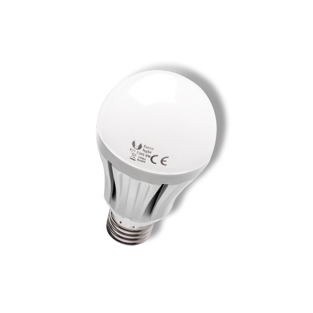 Forcelight - Ampoule LED 8W Blanc Chaud - FORCELIGHT DESTOCKAGE - Ampoules LED