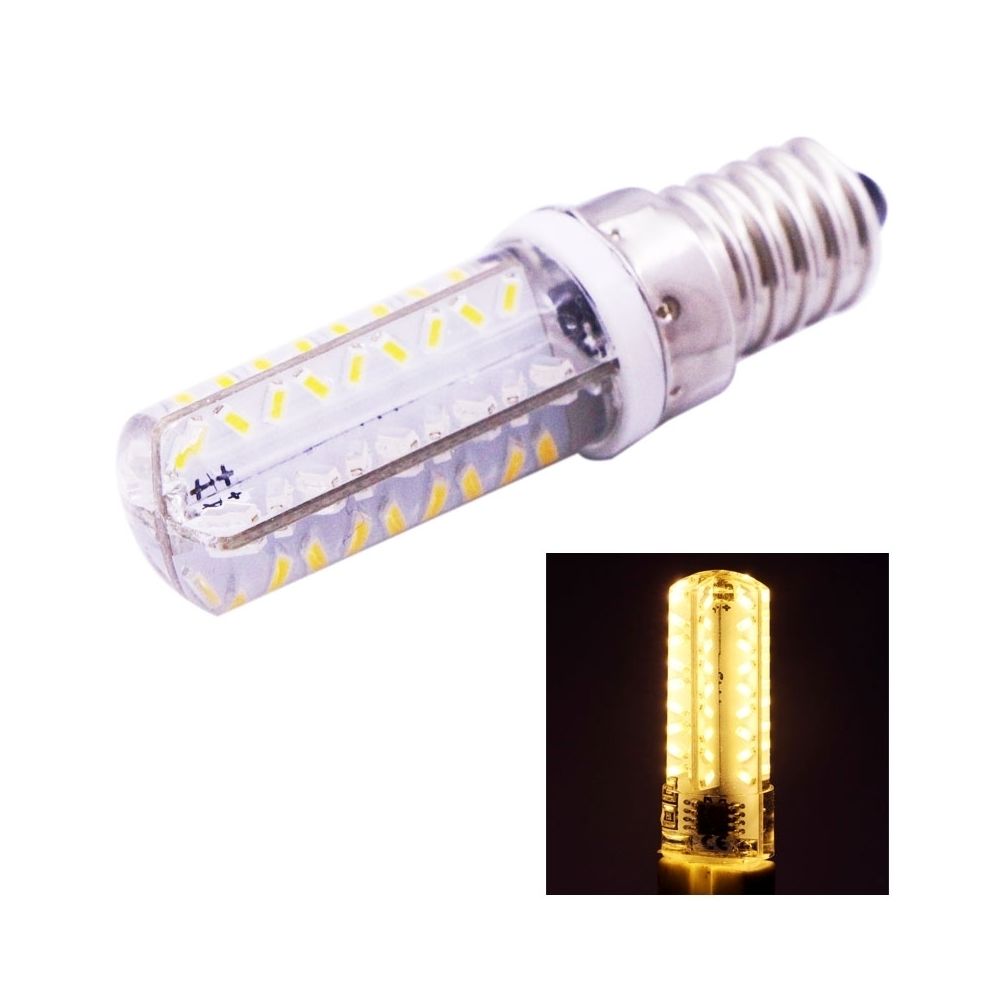 Wewoo - Ampoule E14 3.5W lumière blanche chaude 200-230LM 72 LED SMD 3014 de maïs, luminosité réglable, AC 220V - Ampoules LED