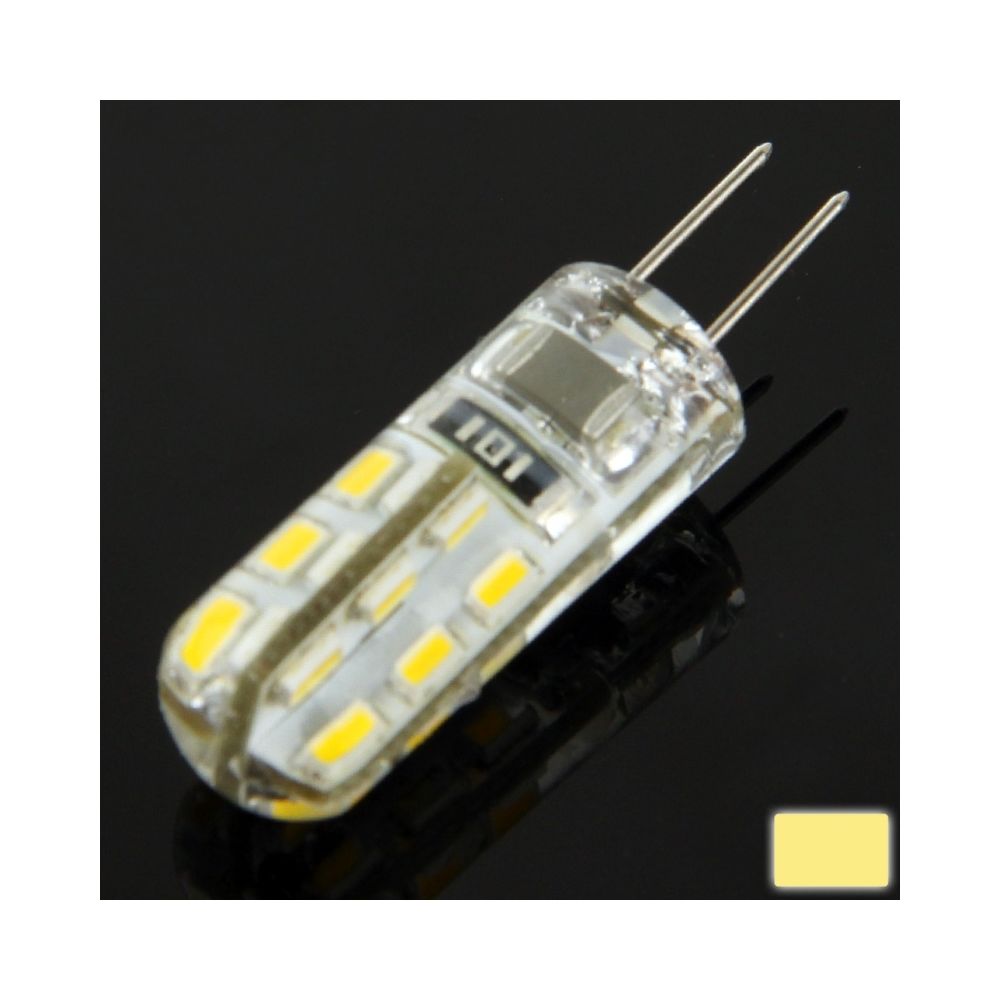 Wewoo - Ampoule blanc G4 1.5W Chaud 24 LED SMD 3014 de maïs, AC 220V - Ampoules LED