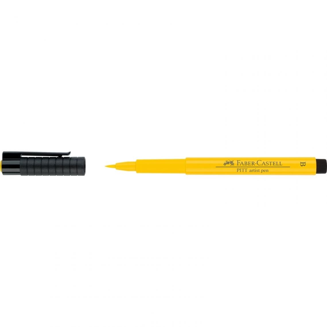 Faber-Castell - FABER-CASTELL Feutre PITT artist pen, jaune de cadmium () - Outils et accessoires du peintre