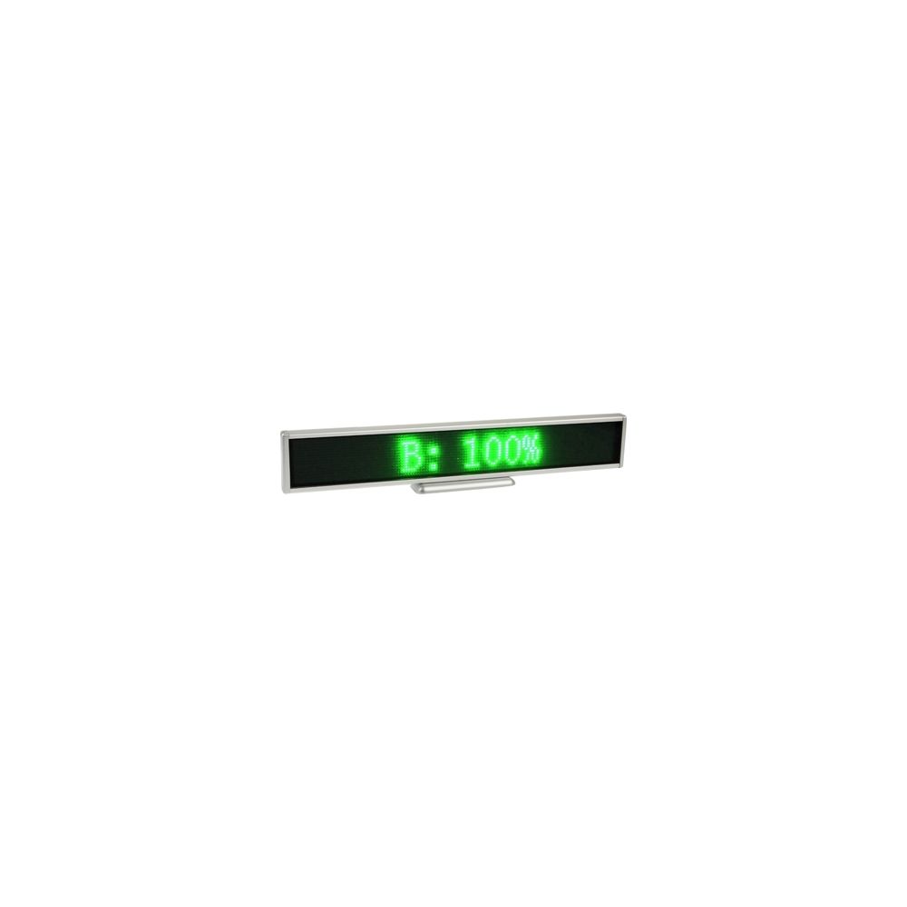 Wewoo - Panneau d'affichage LED vert de message défilant mobile de programmable de LED, résolution d'affichage: 128 x 16 pixels, longueur: 41cm - Ampoules LED