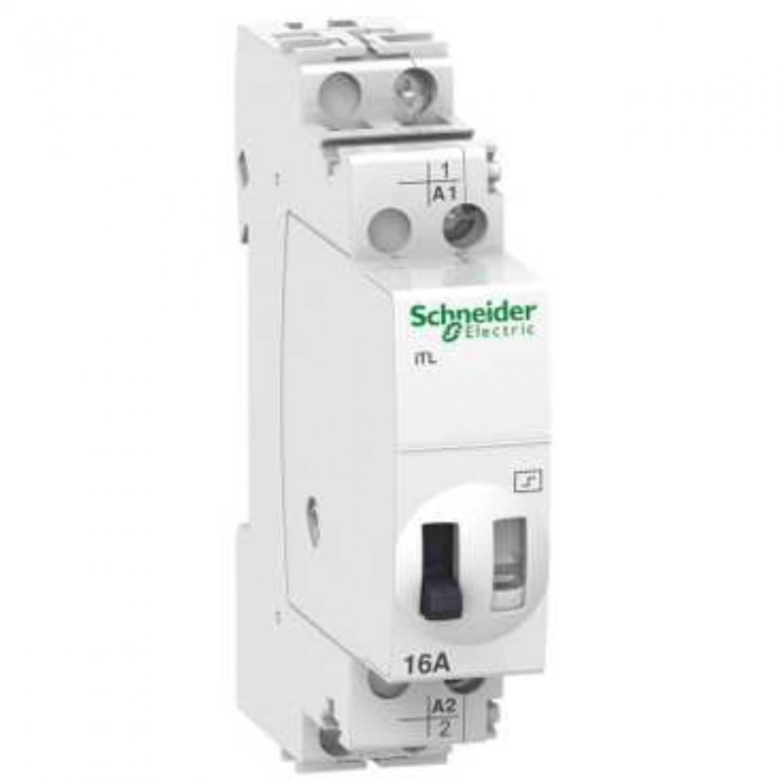 Schneider Electric - télérupteur - schneider - 16a - 1no - 12vca / 6vcc - schneider electric a9c30011 - Télérupteurs, minuteries et horloges