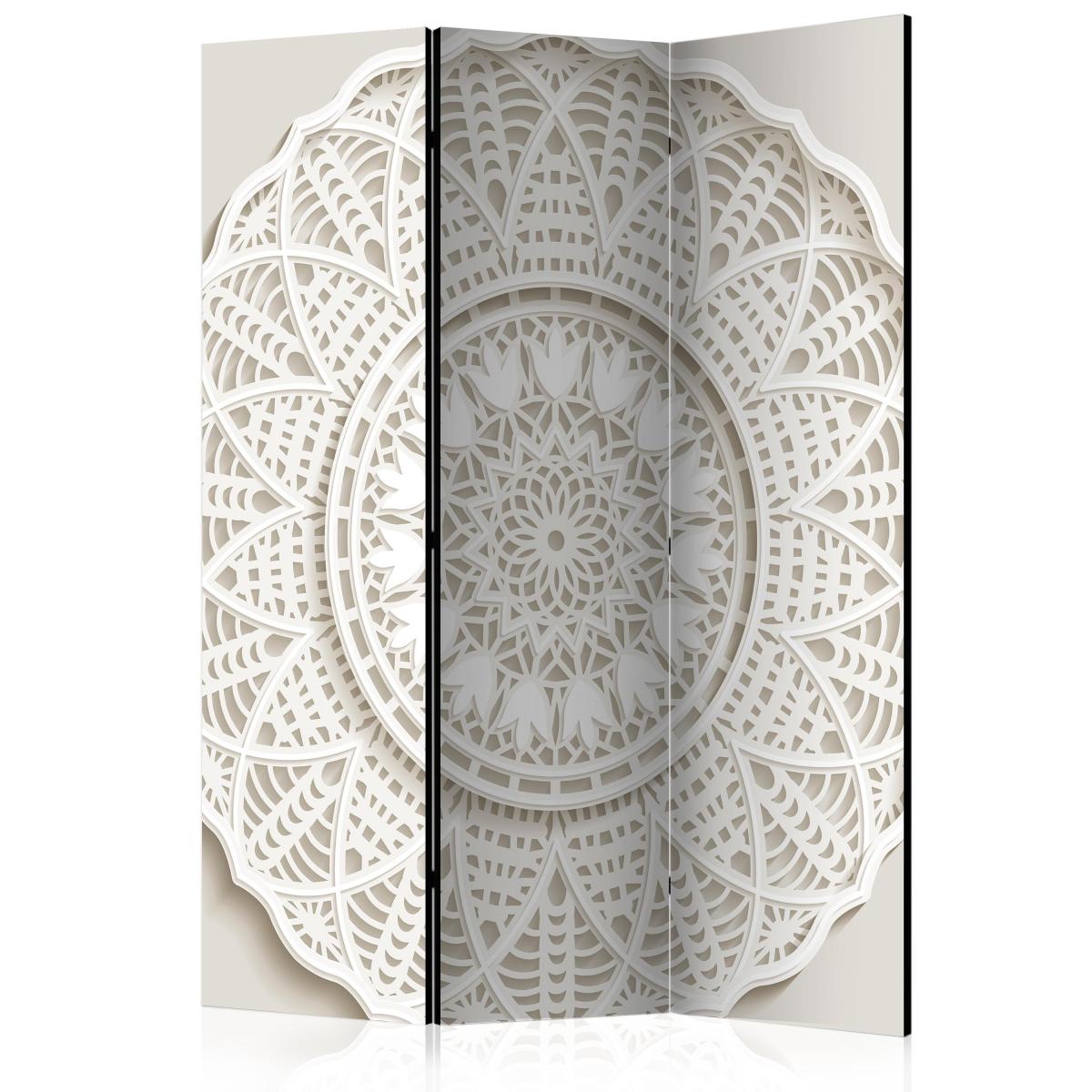 Bimago - Paravent 3 volets - Mandala 3D [Room Dividers] - Décoration, image, art | 135x172 cm | - Cloisons