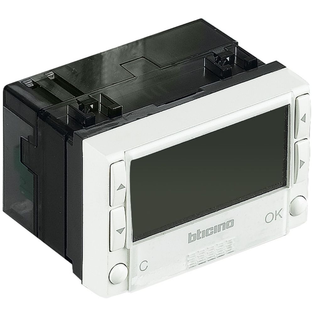 Bticino - centrale 4 zones - living light - pour gestion température - my home - blanc - bticino n4695 - Interrupteurs et prises en saillie