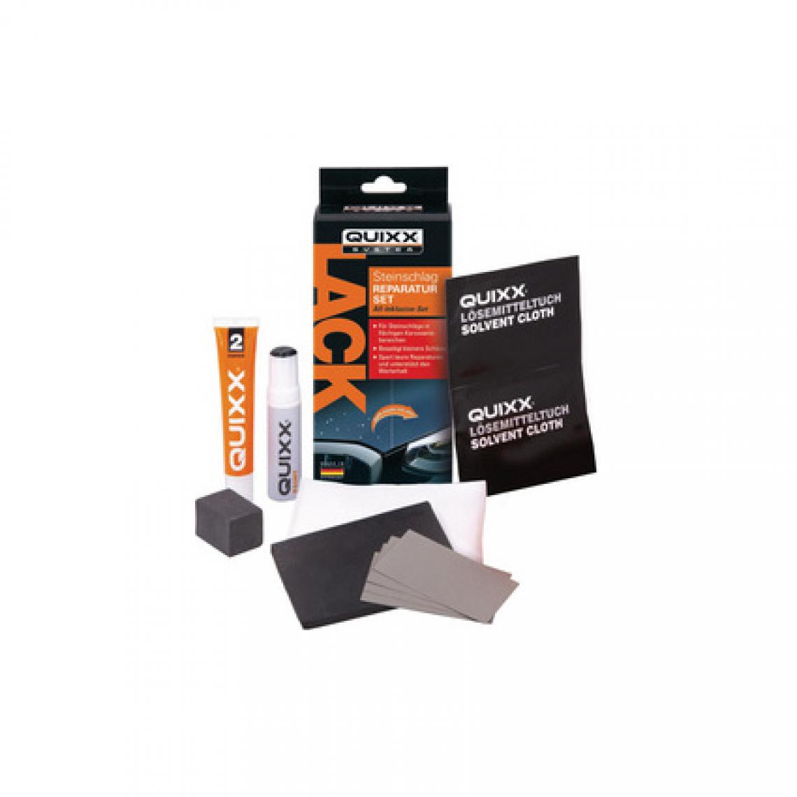 Quixx - QUIXX Kit de réparation des impacts de gravillons, argent () - Peinture & enduit rénovation