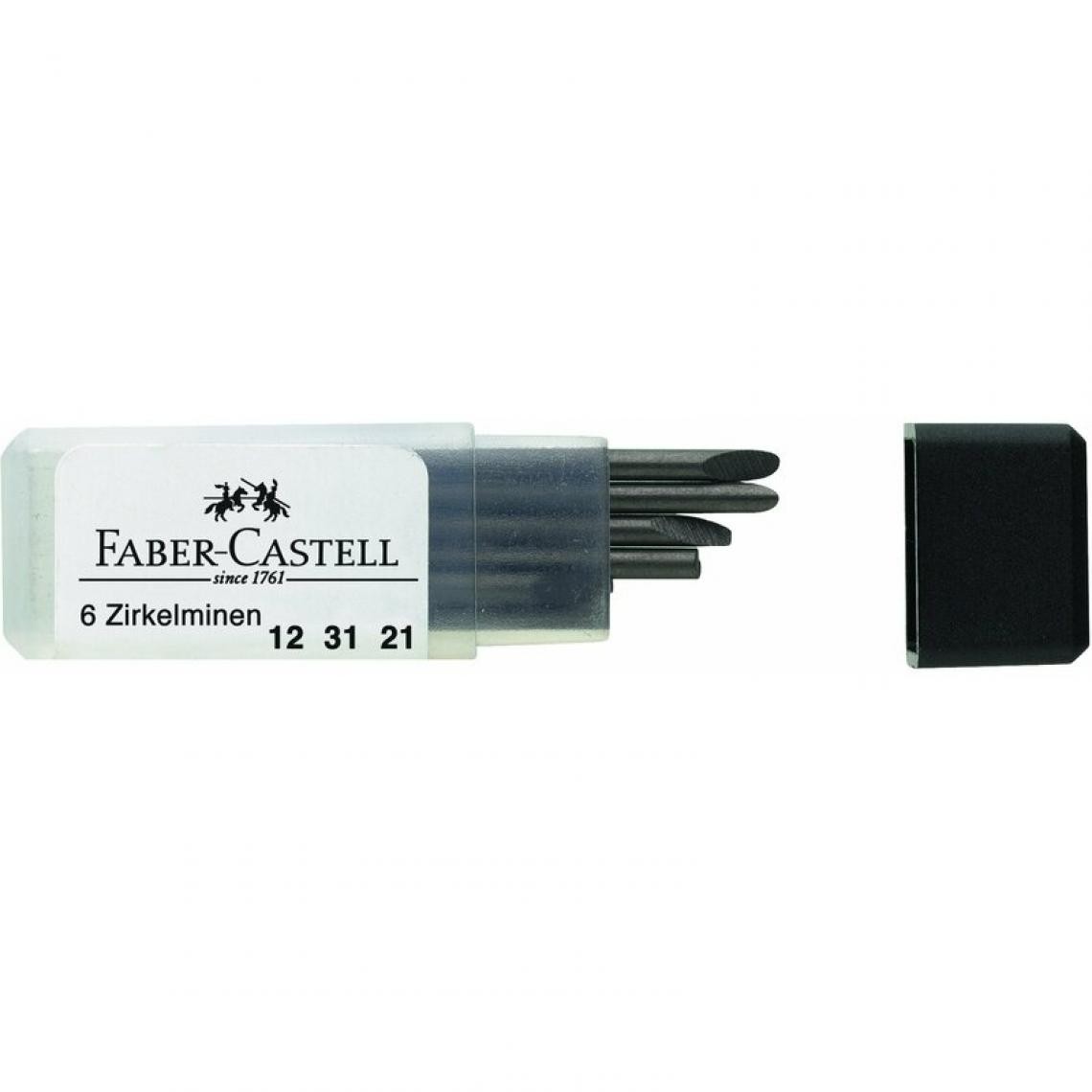 Faber-Castell - FABER-CASTELL Boîte de mines de rechange pour compas () - Mètres