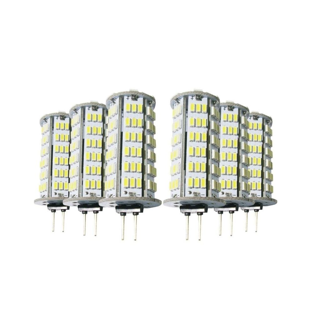 Wewoo - Ampoule LED 6 PCS G4 126LEDs 3014SMD 5W lumière de maïs à LED, CA 12V / DC 12-24V (blanc froid) - Ampoules LED