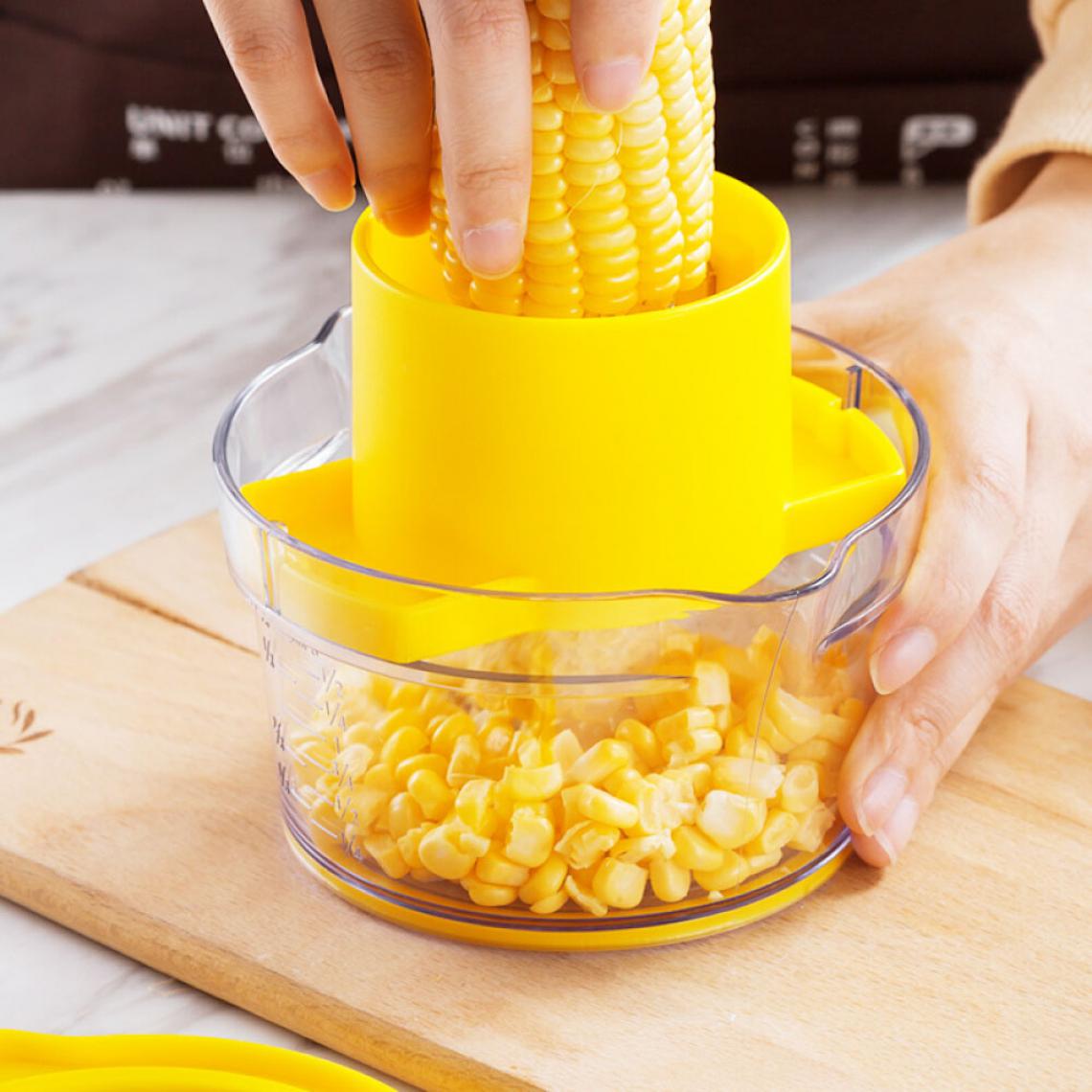 marque generique - Artefact de maïs de batteuse de maïs de diviseur de coupeur de maïs 4 EN 1 pour l'outil de cuisine - Kitchenette