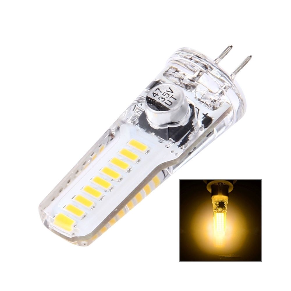 Wewoo - Ampoule blanc G4 4W 200LM 18 LED SMD 4014 Silicone maïs ampoule, DC 12V chaud - Ampoules LED