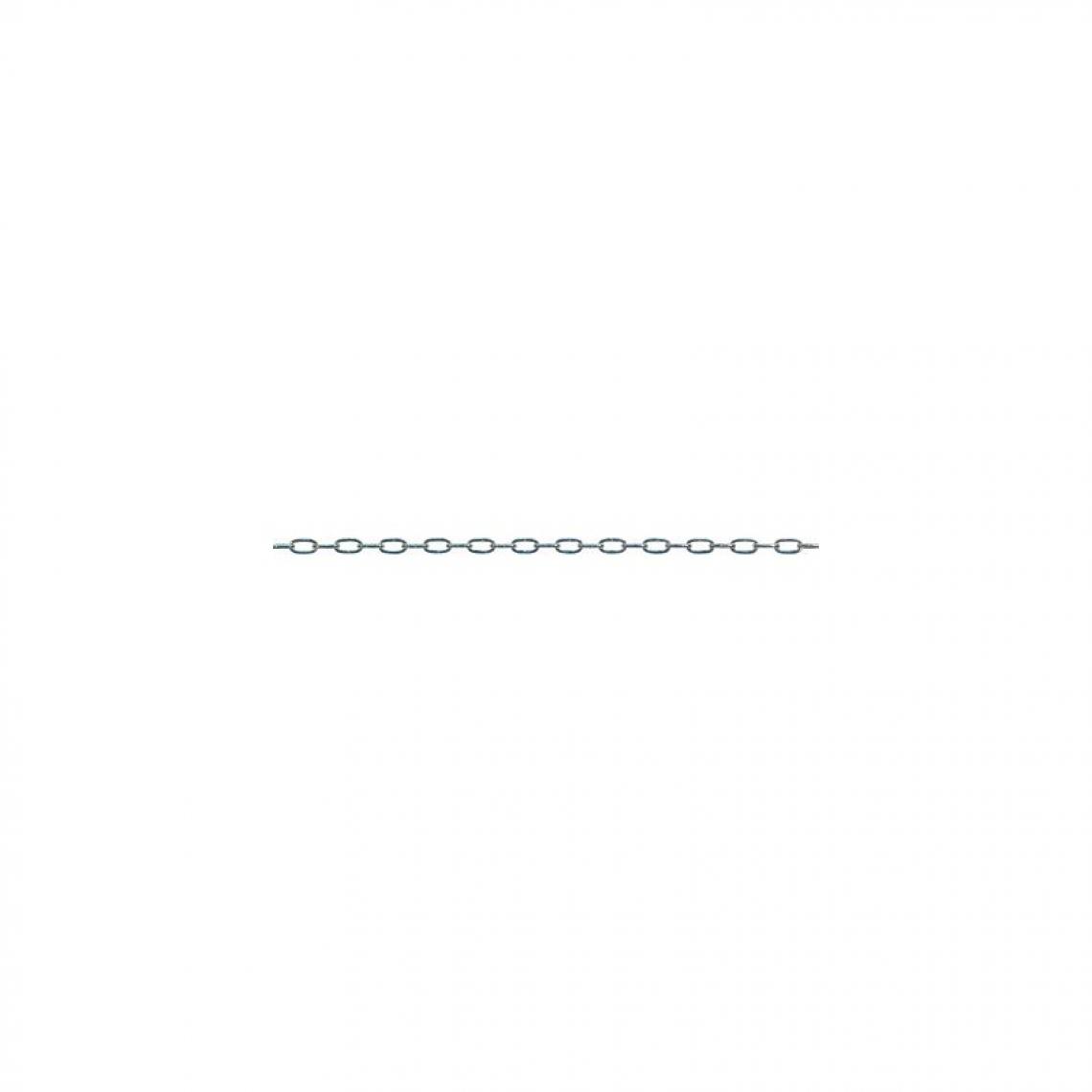 marque generique - Chainette acier chromé 1,4mm Ro.25m(130x60) (Par 25) - Corde et sangle