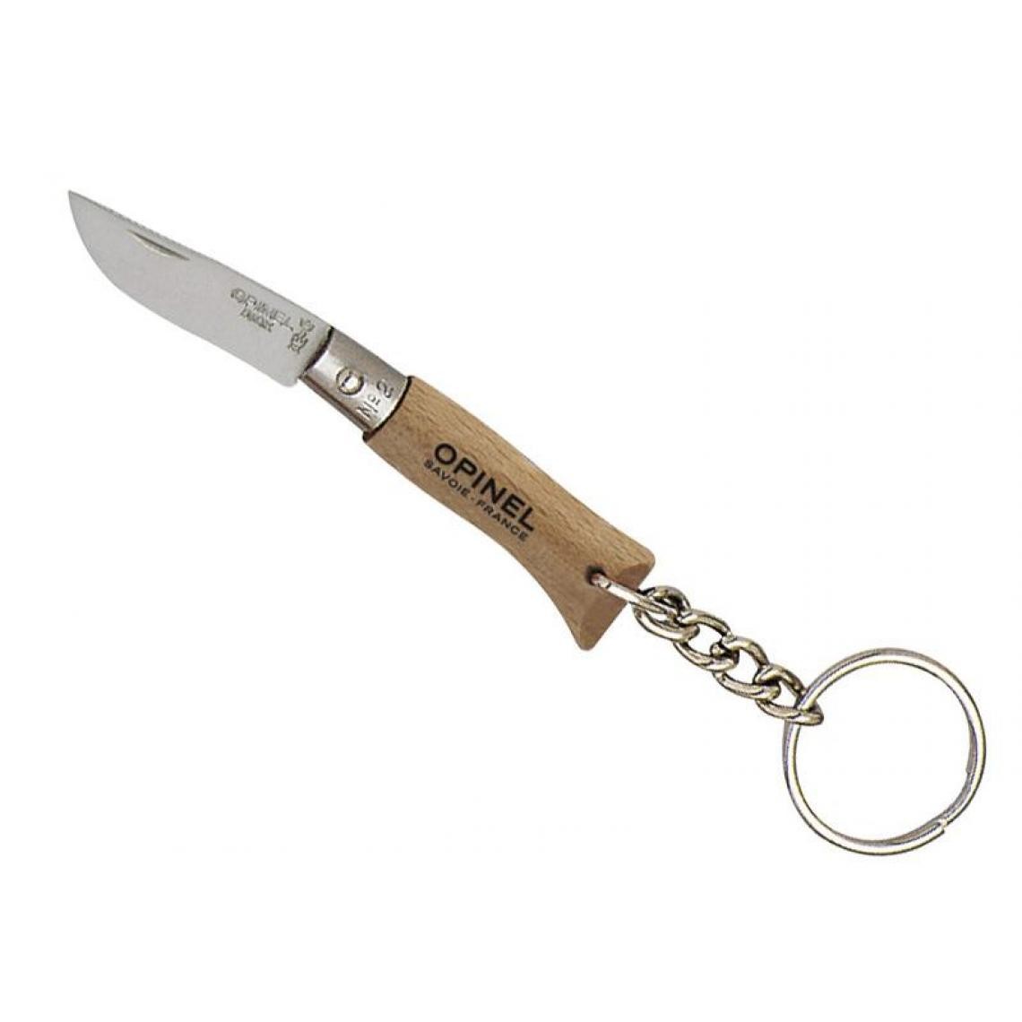 Opinel - OPINEL - 950 - BOITE 12 OPINEL PORTE-CLES N.2 INOX - Outils de coupe